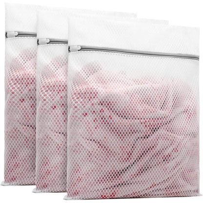 3-Pack: Durable Honeycomb Mesh Laundry Bags DailySale