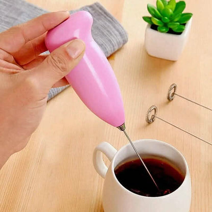 3-Pack: Electric Milk Frother Handheld Whisk DailySale