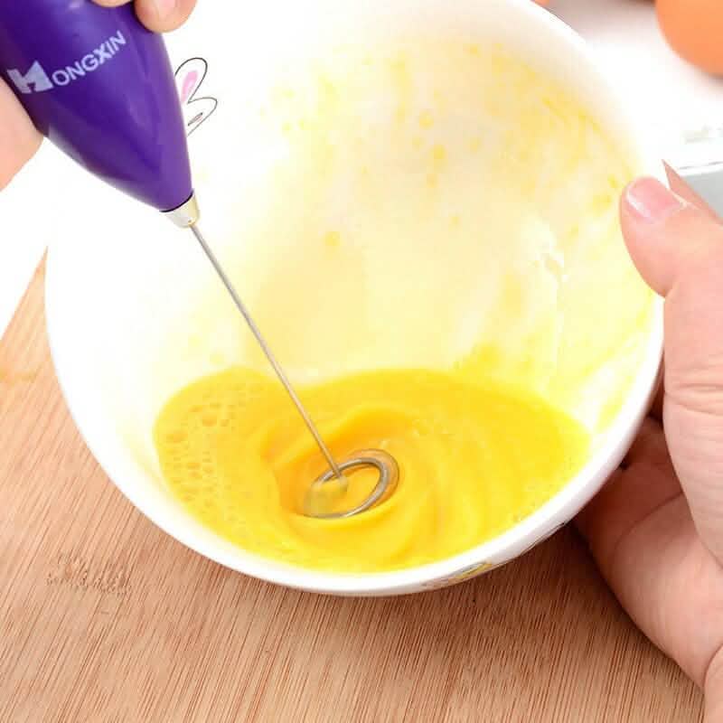 3-Pack: Electric Milk Frother Handheld Whisk DailySale