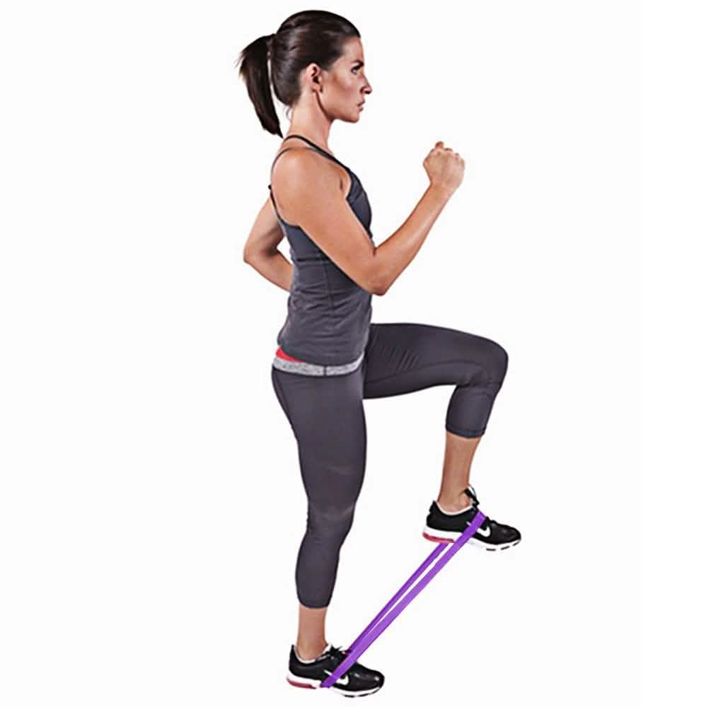 3-Pack: Exercise Resistance Loop Bands Training Belt Stretch Therapy Running Pilates DailySale
