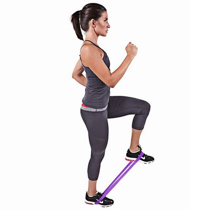 3-Pack: Exercise Resistance Loop Bands Training Belt Stretch Therapy Running Pilates DailySale