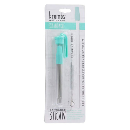 3-Pack: Expandable Steel Straw DailySale