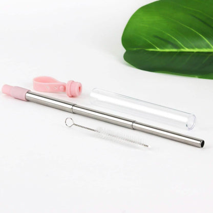 3-Pack: Expandable Steel Straw DailySale