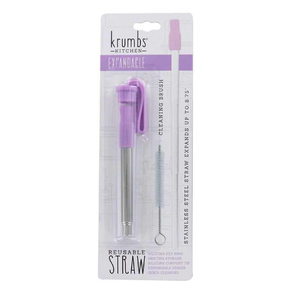 3-Pack: Expandable Steel Straw DailySale