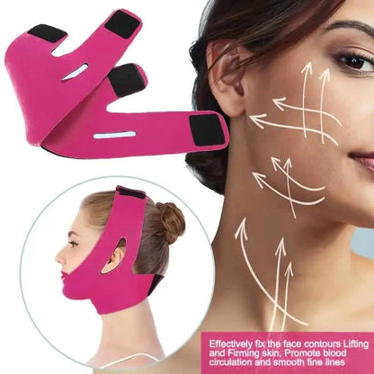 3-Pack: Face Lifting Firming Bandage Face Belt DailySale