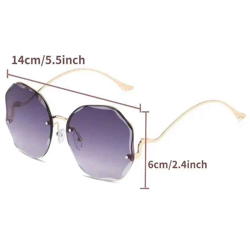 3-Pack: Fashion Tea Gradient Sunglasses DailySale