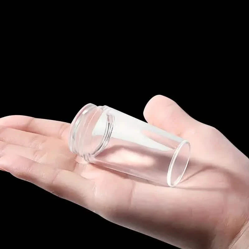 3-Pack: Fast and Easy French Tip Nail Art with Clear Silicone Stamper and Scraper DailySale