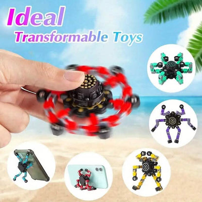 3-Pack: Fidget Toys Transformable Spinners DailySale