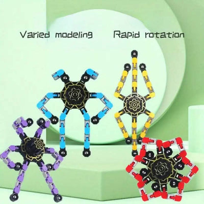 3-Pack: Fidget Toys Transformable Spinners DailySale