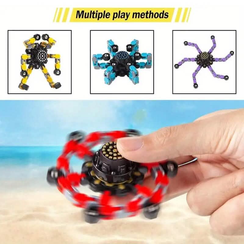 3-Pack: Fidget Toys Transformable Spinners DailySale