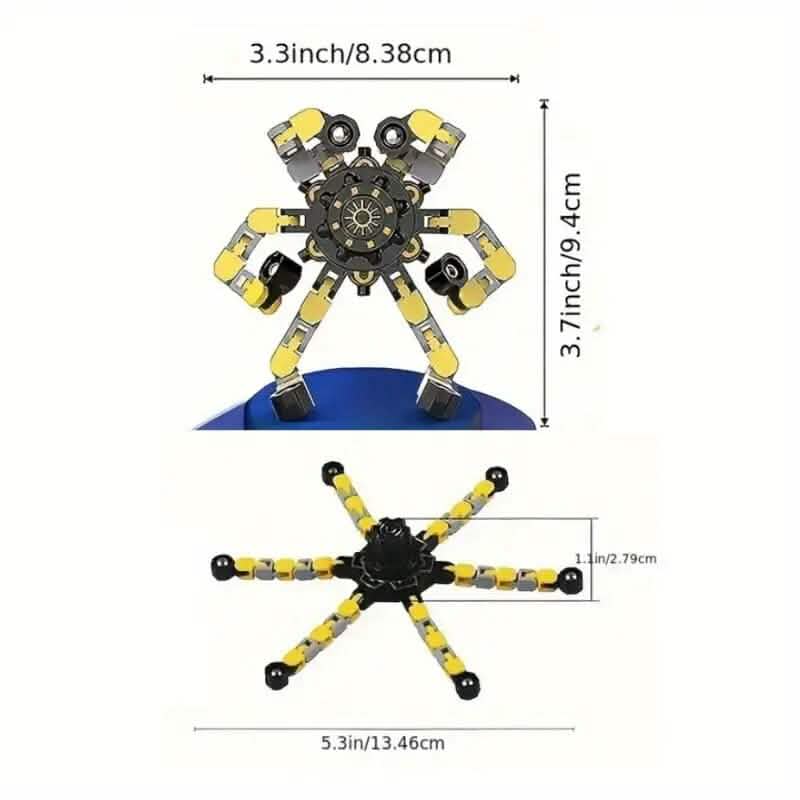 3-Pack: Fidget Toys Transformable Spinners DailySale