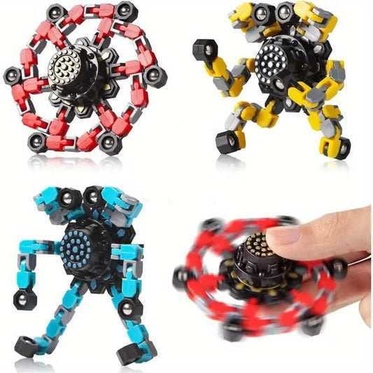 3-Pack: Fidget Toys Transformable Spinners DailySale
