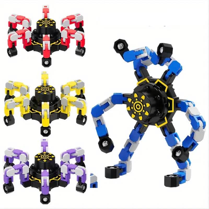 3-Pack: Fidget Toys Transformable Spinners DailySale