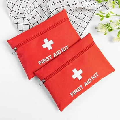3-Pack: First Aid Kit Bags Nurse Red Medical Tools Bag DailySale