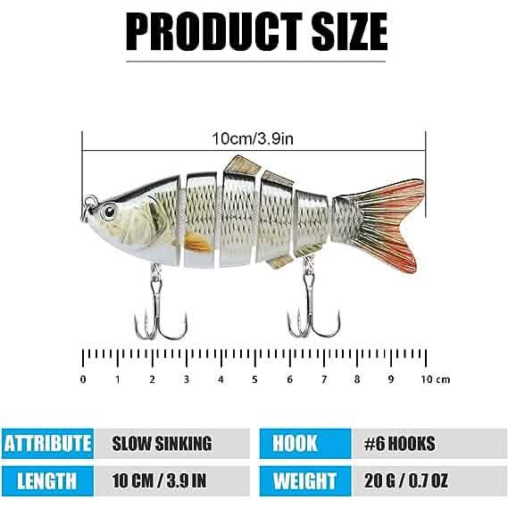 3-Pack: Fishing Lures for Bass Trout DailySale