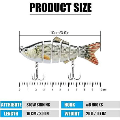 3-Pack: Fishing Lures for Bass Trout DailySale