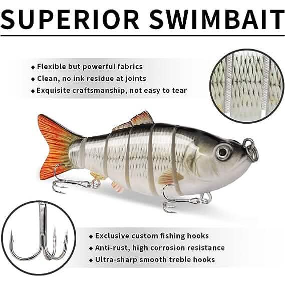 3-Pack: Fishing Lures for Bass Trout DailySale