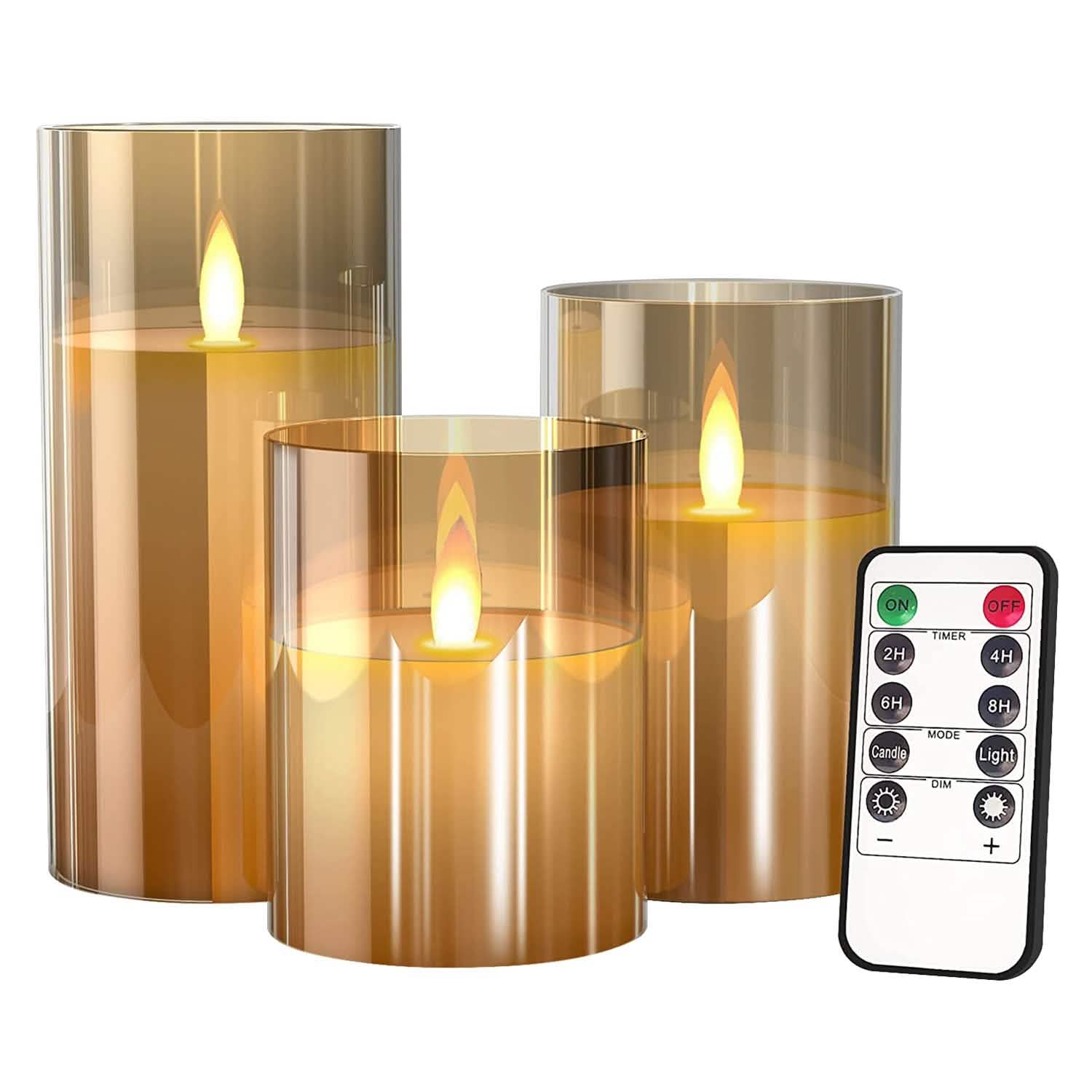 3-Pack: Flameless Battery Operated Candles DailySale