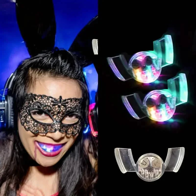 3-Pack: Flashing Mouth Glow Tooth Funny LED Light DailySale