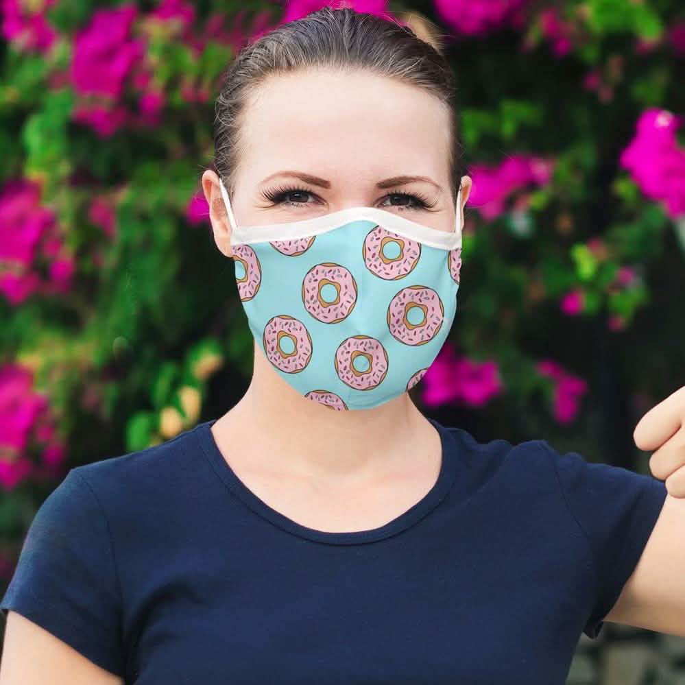 3-Pack: Fun and Expressive Double Layer Reusable Face Mask with Adjustable Loop DailySale