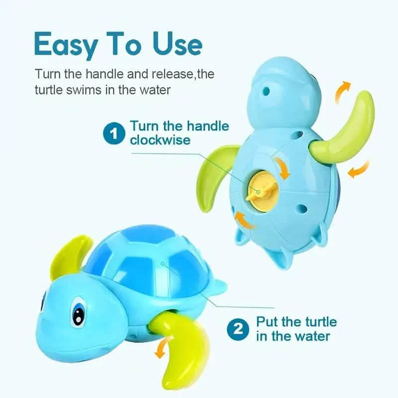 3-Pack: Fun Swimming Turtle Bath Toy DailySale