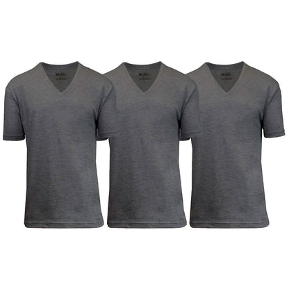 3-Pack: Galaxy By Harvic Men's Egyptian Cotton V-Neck Undershirt DailySale