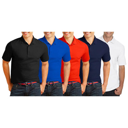 3-Pack: Gildan Men's Premium Cotton Polos DailySale