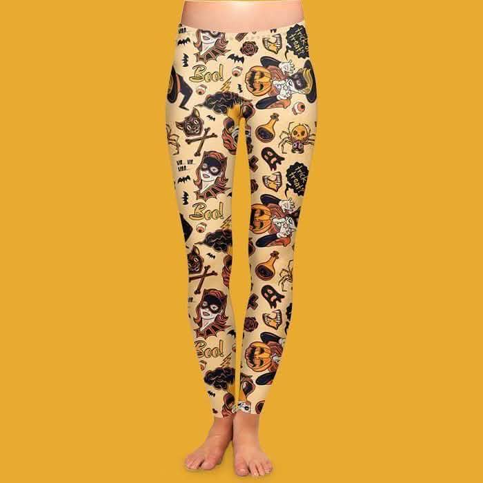 3-Pack: Halloween Special Premium Wicked Cool Women's Leggings DailySale