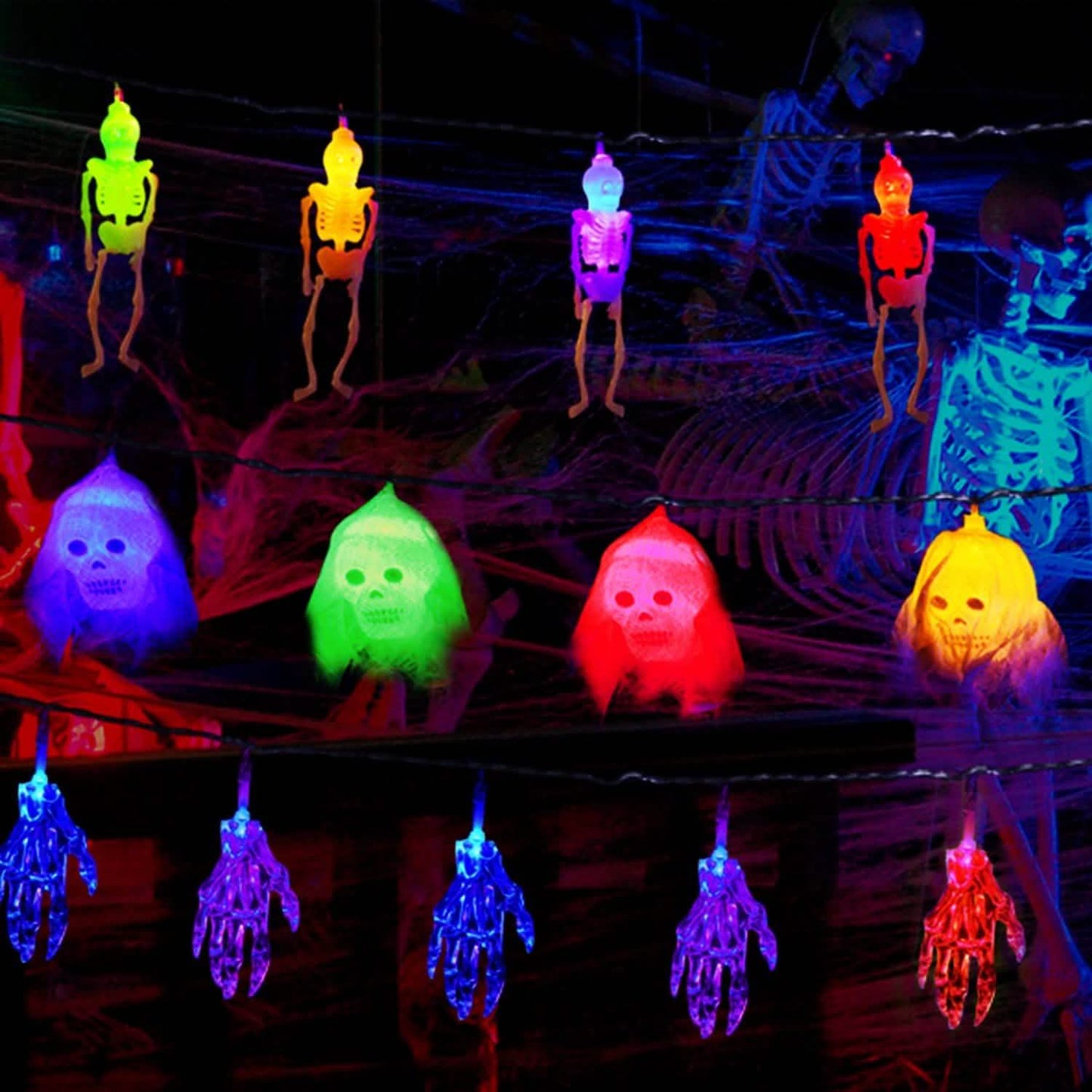 3-Pack: Halloween String Light Decorations DailySale