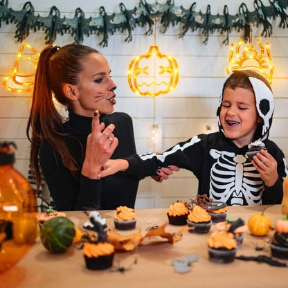 3-Pack: Halloween Window Light with Suction Cup Hanging Holes DailySale