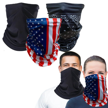 3-Pack: Headband, Bandanas, Scarf, Neck Warmer, Head Wrap, Multi Functional Gaiter DailySale