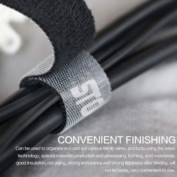 3-Pack: Hook and Loop Fastening Tape for Cable Ties DailySale