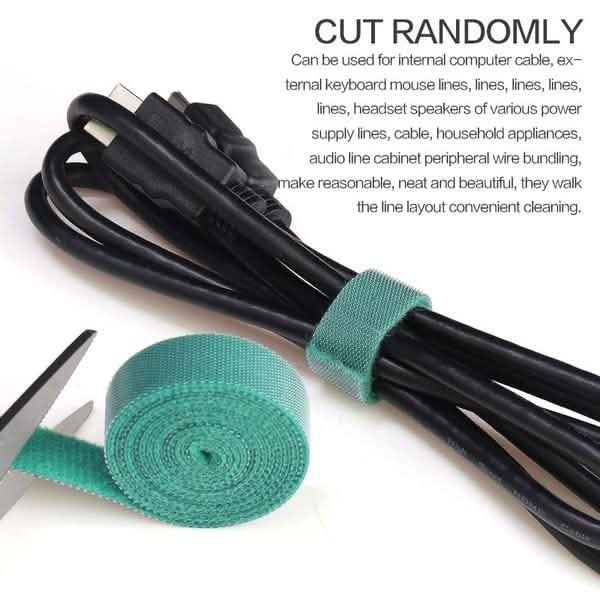 3-Pack: Hook and Loop Fastening Tape for Cable Ties DailySale