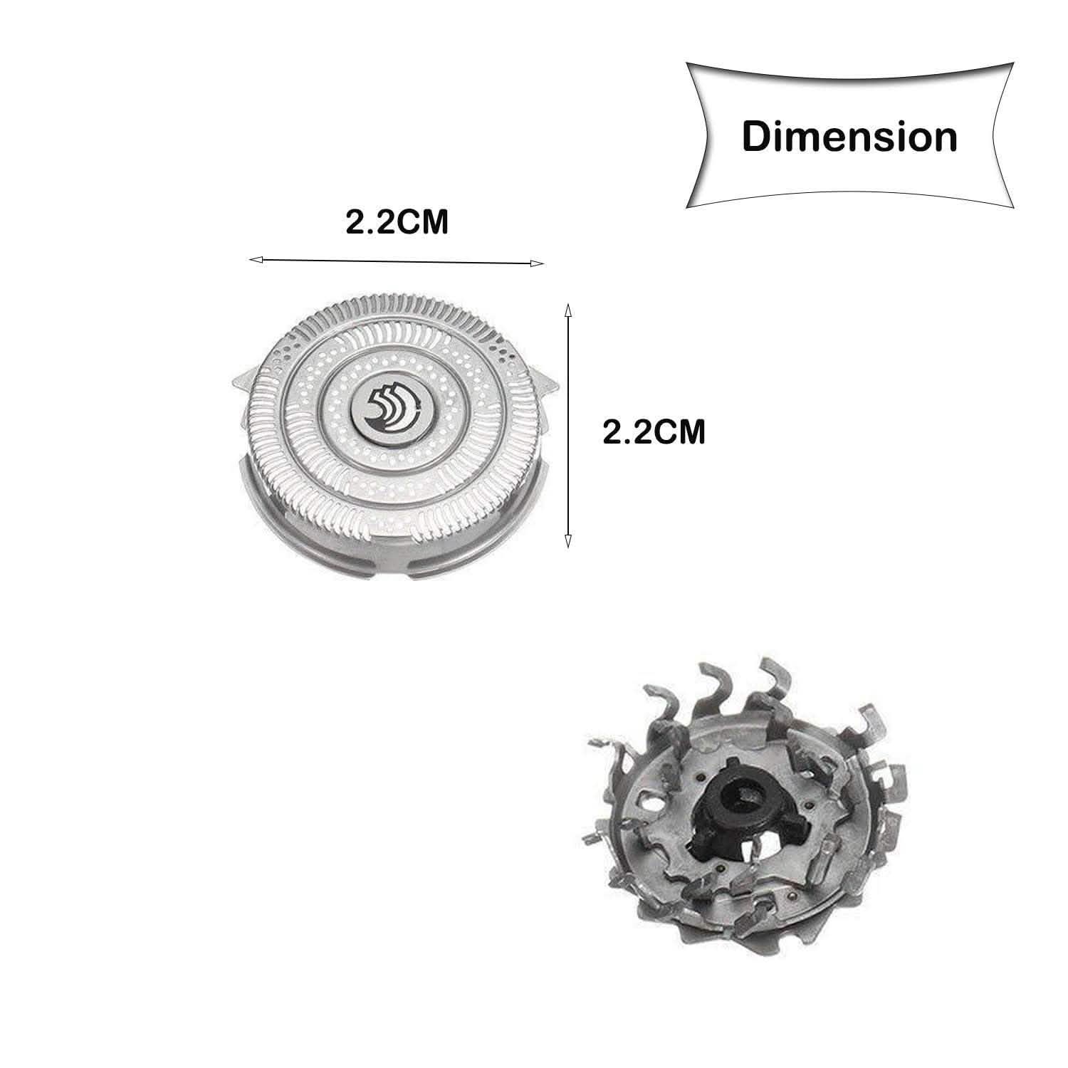 3-Pack: HQ9 Shaver Heads Blades Cutter Replacement for Philips Norelco Speed DailySale