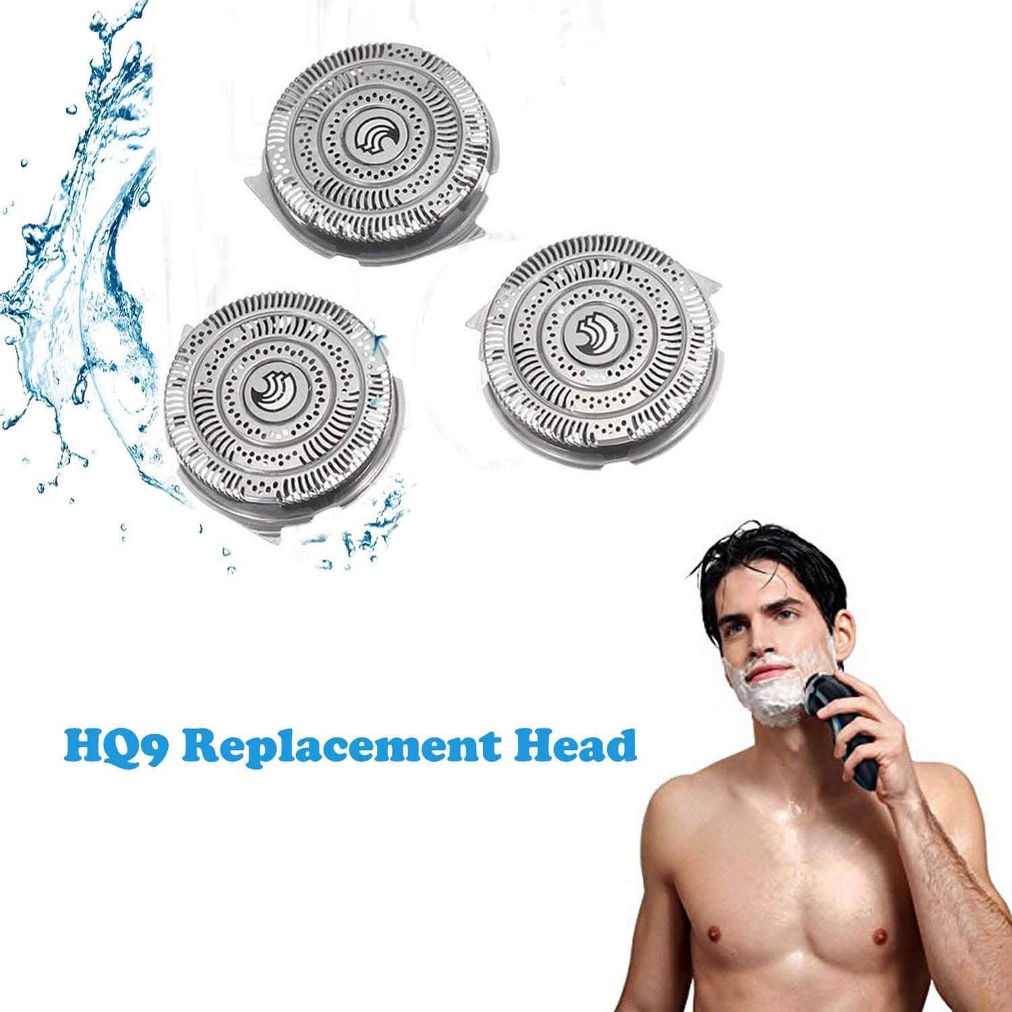3-Pack: HQ9 Shaver Heads Blades Cutter Replacement for Philips Norelco Speed DailySale