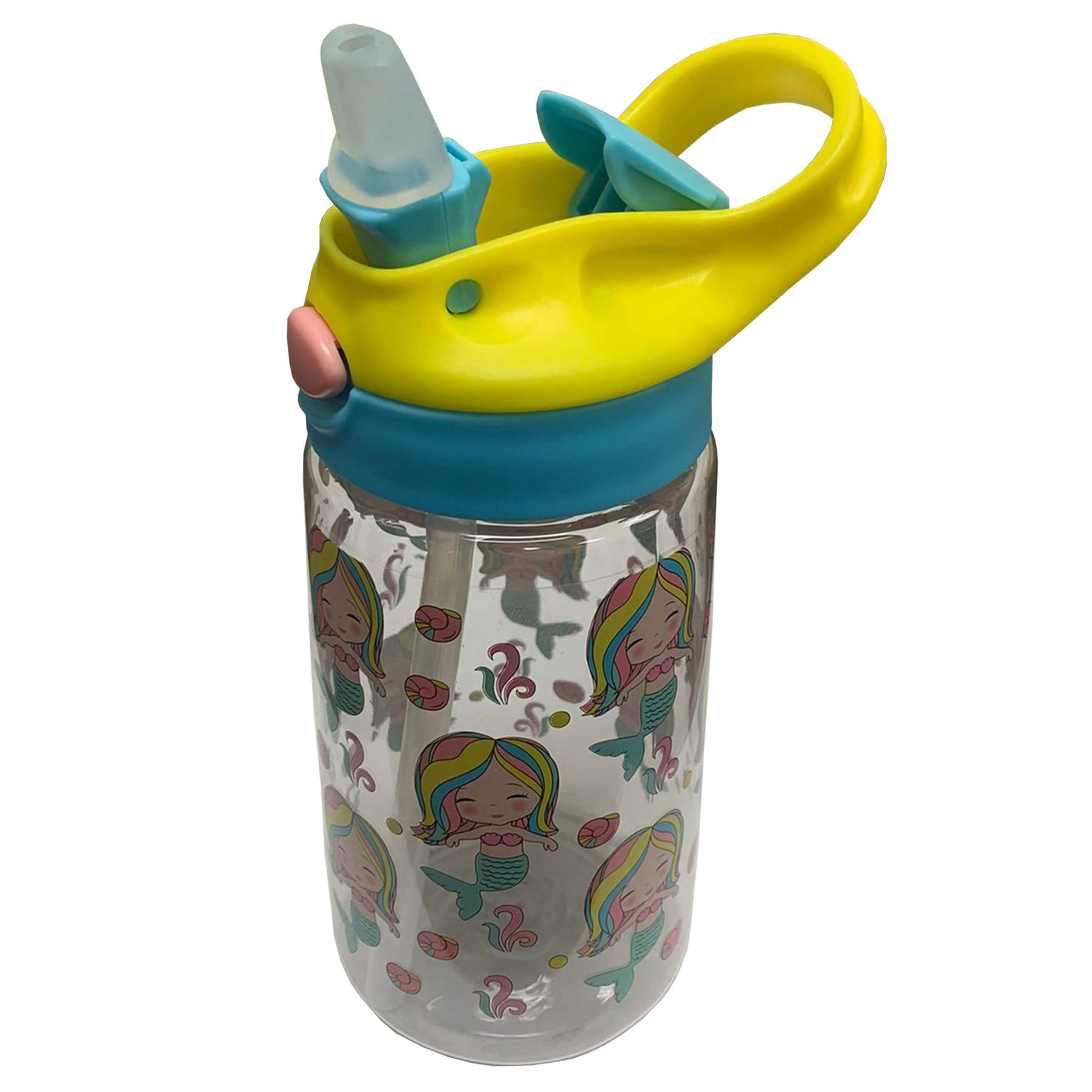 3-Pack: Kids Assorted Water Bottles with Auto Straw DailySale
