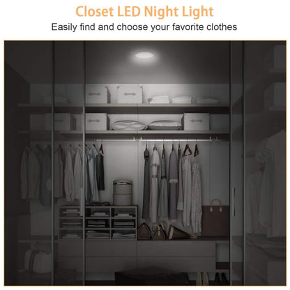 3-Pack: LED Wireless Puck Closet Lights DailySale