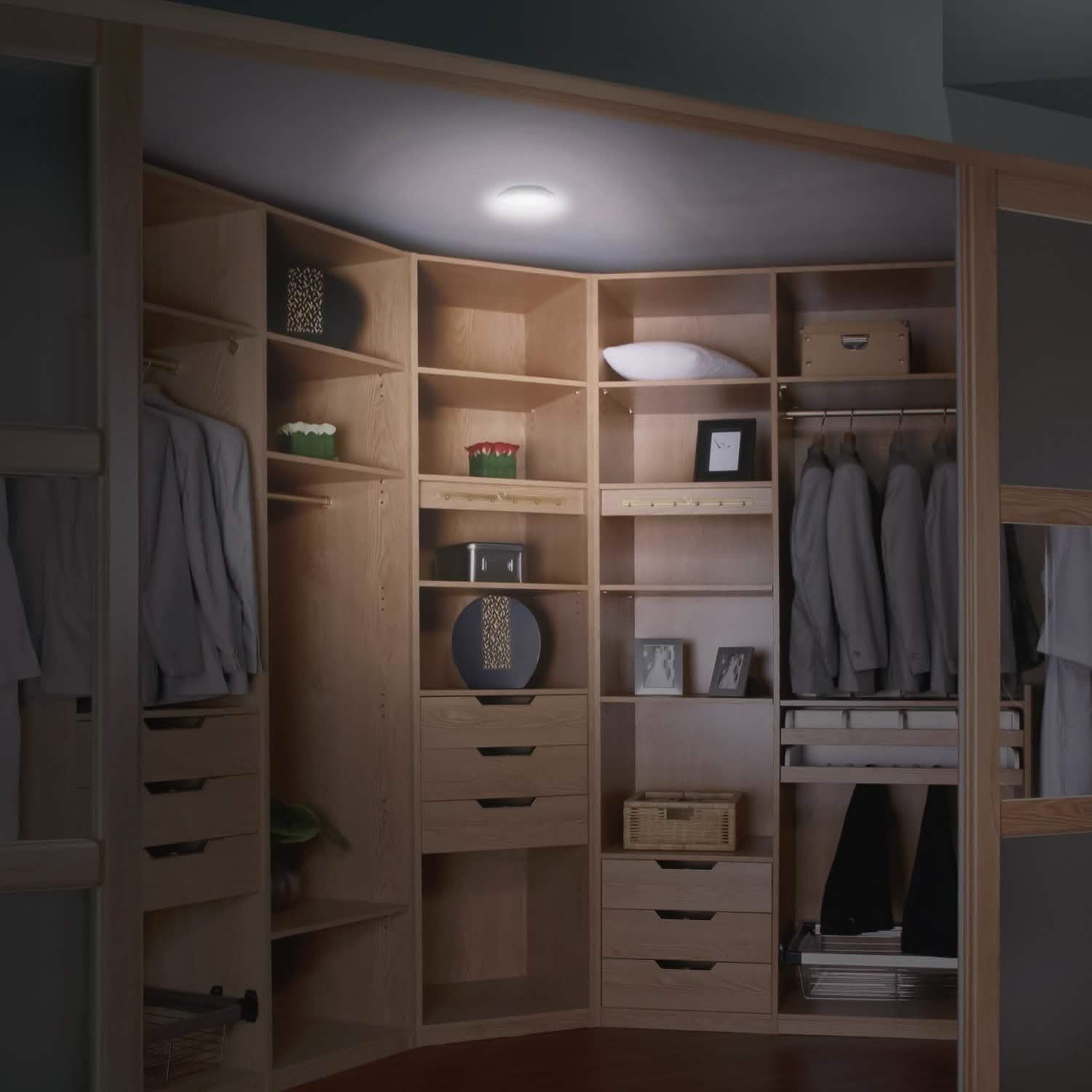 3-Pack: LED Wireless Puck Closet Lights DailySale