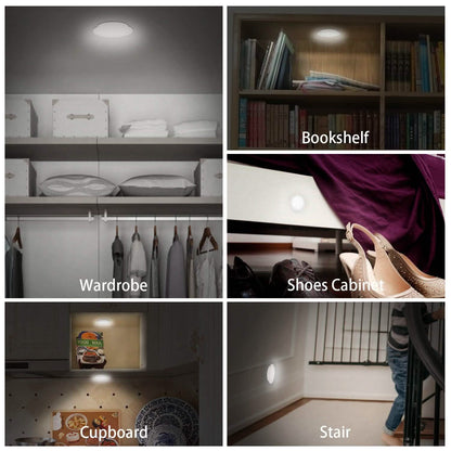 3-Pack: LED Wireless Puck Closet Lights DailySale