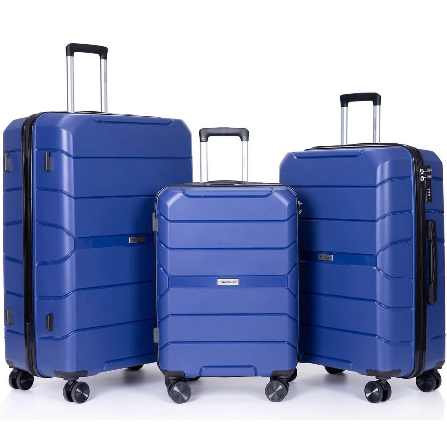 3-Pack: Lightweight Suitcases with TSA Lock DailySale