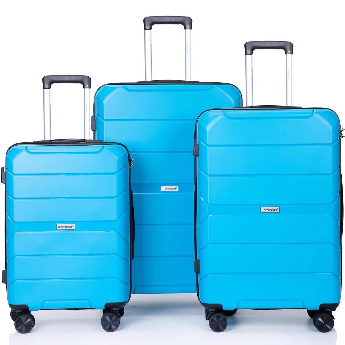 3-Pack: Lightweight Suitcases with TSA Lock DailySale