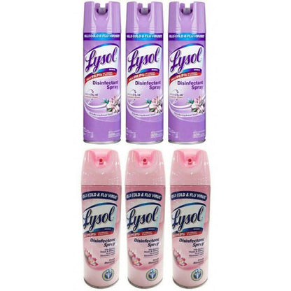 3-Pack: Lysol Disinfectant Spray 12oz DailySale