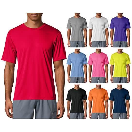 3-Pack Men's Cool Dri-Fit Moisture-Wicking Short Sleeve T-Shirt DailySale