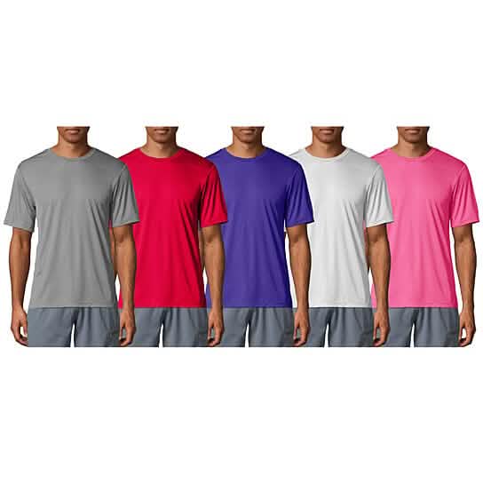 3-Pack Men's Cool Dri-Fit Moisture-Wicking Short Sleeve T-Shirt DailySale