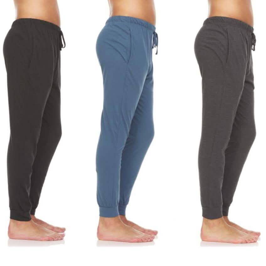 3-Pack: Men's Cotton Lounge Jogger Pants DailySale