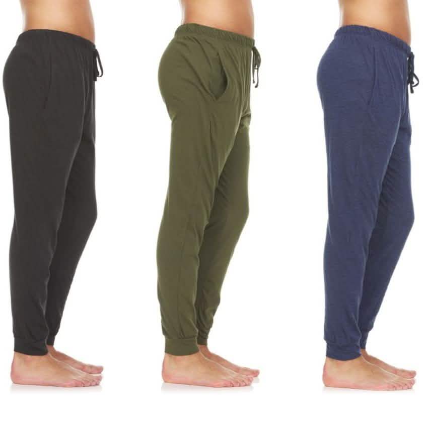 3-Pack: Men's Cotton Lounge Jogger Pants DailySale