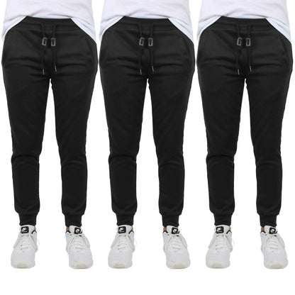 3-Pack: Men's French Terry Slim-Fit Jogger DailySale