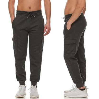 3-Pack: Men's Jogger Pants with Cargo Pockets DailySale