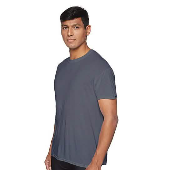 3-Pack: Men's Laviva Active Moisture Wicking Dry Fit Crew Neck Shirts DailySale