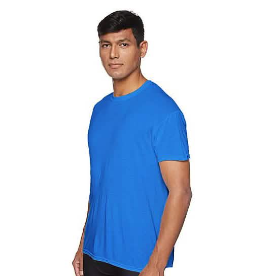 3-Pack: Men's Laviva Active Moisture Wicking Dry Fit Crew Neck Shirts DailySale